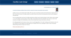 Desktop Screenshot of casillaslaw.com